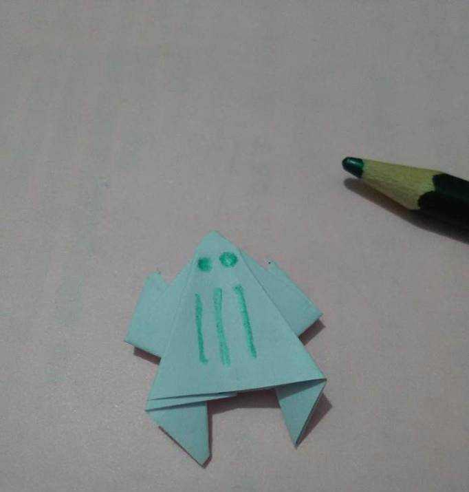 摺紙青蛙的折法
