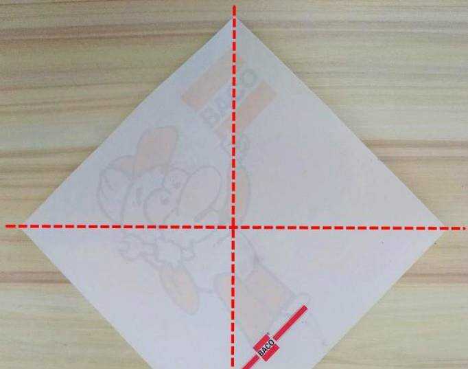如何折方形小包包摺紙