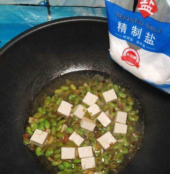 怎樣做美味的毛豆燒豆腐