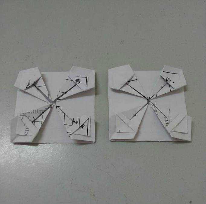 教你摺紙蓮花花籃的折法