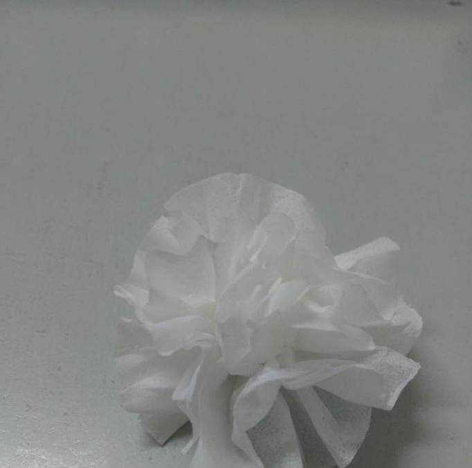 褶皺紙製作花的教程