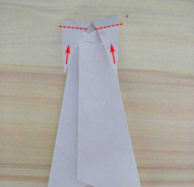 紙領帶的新折法