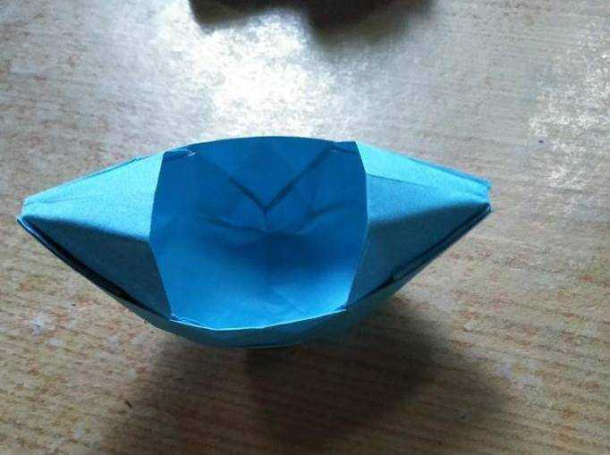 DIY手工摺紙帆船的製作