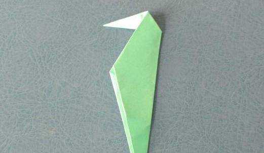 紙啄木鳥的折法