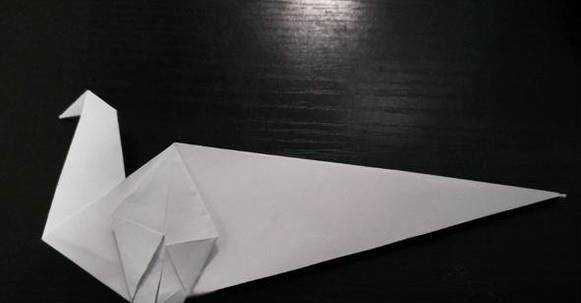 手工摺紙製作：鴿子