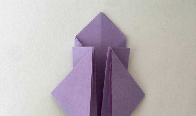兒童手工摺紙七葉花簡單的花朵摺紙步驟圖解