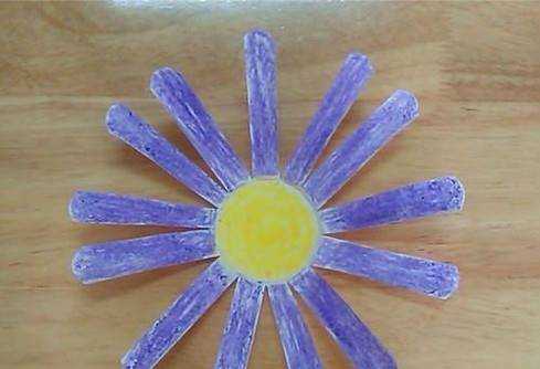 紙杯製作：太陽花