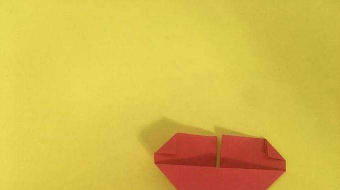 摺紙——心形書角怎麼折