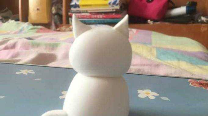 如何用超輕粘土創造一個幼兒園級別的粘土小貓