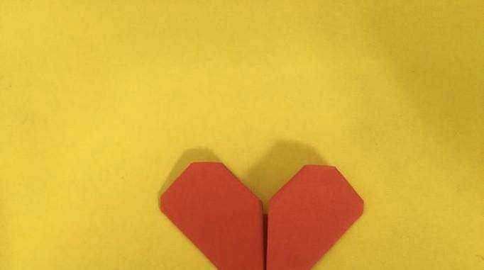 摺紙——心形書角怎麼折