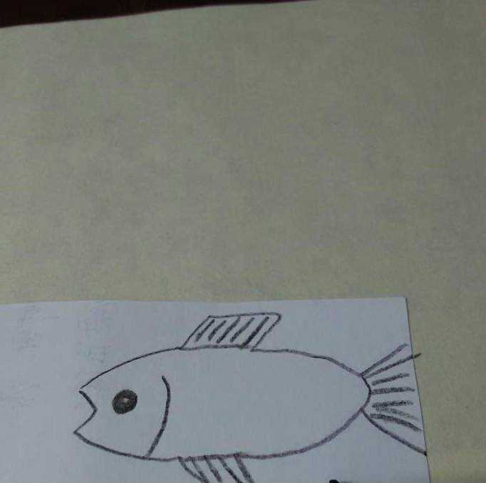 如何製作卡紙小魚