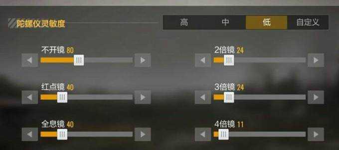 絕地求生全軍出擊最佳靈敏度如何設定