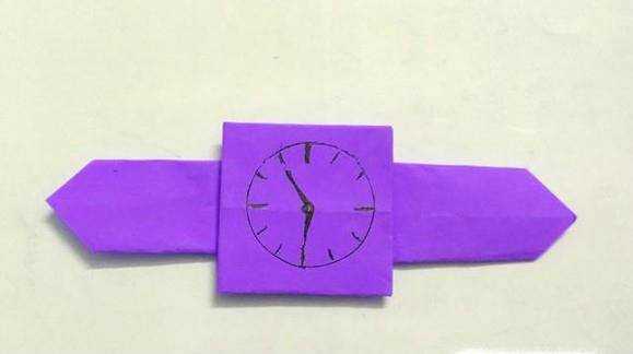 手工摺紙----手錶