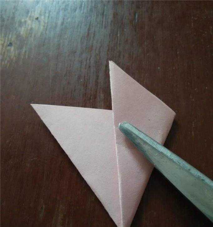 剪紙---六折春暖花開的折剪方法