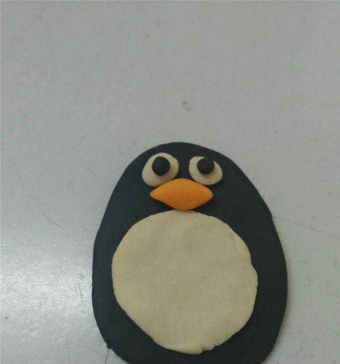 手工製作超輕粘土之企鵝
