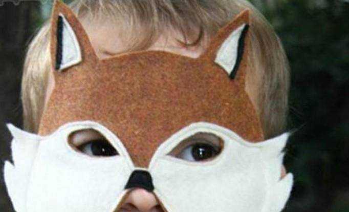 教你製作可愛的兒童創意手工DIY狐狸面具