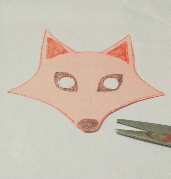 做一個狐狸面具