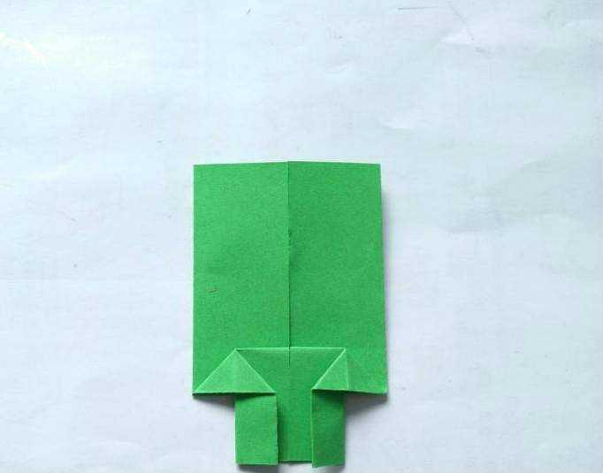 兒童簡易摺紙--大樹
