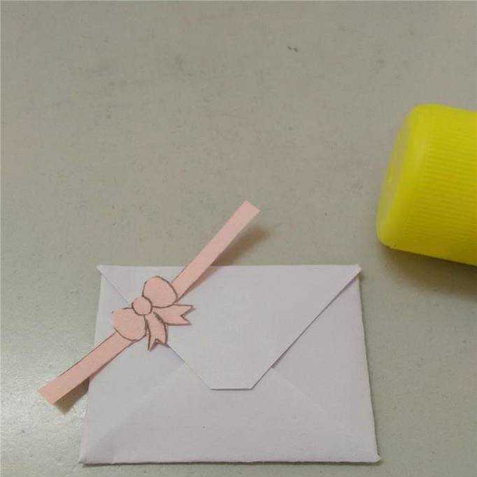 創意信封：如何手工製作蝴蝶結優雅信封