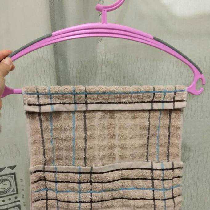 如何用廢舊毛巾製作收納袋