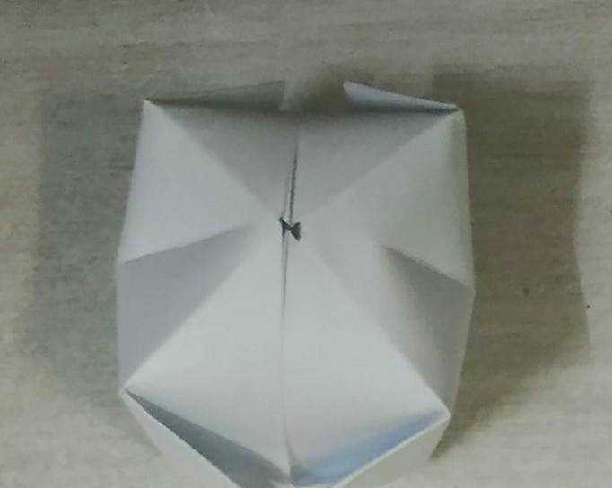 如何用一張紙摺紙燈籠