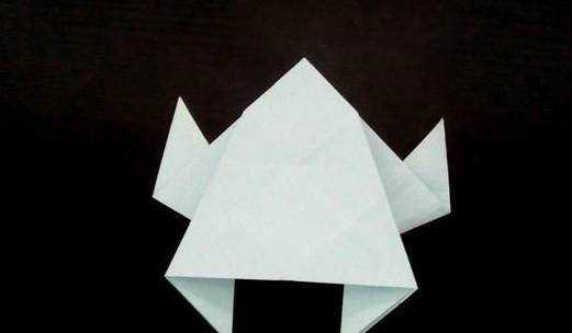 兒童摺紙青蛙簡單易學的摺紙教程