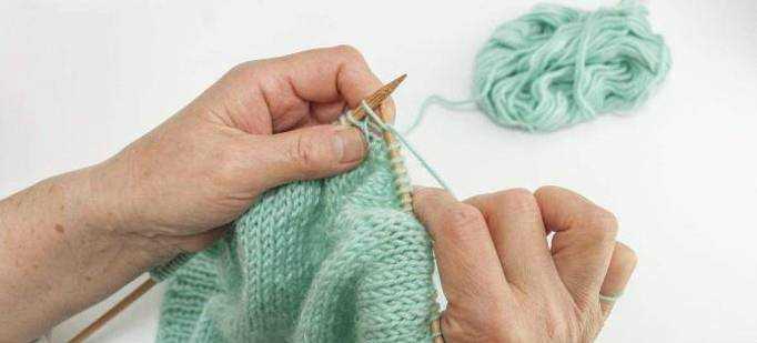如何學習織毛衣