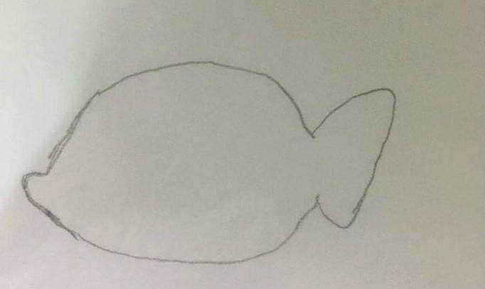 一筆一劃教寶寶畫行簡筆畫如何畫小魚