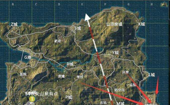 刺激戰場單排絕地海島哪些跳傘點最安全呢