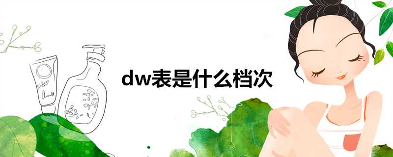 dw表是什麼檔次