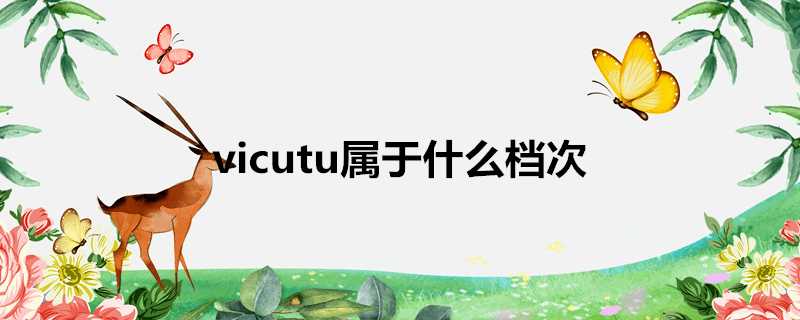 vicutu屬於什麼檔次