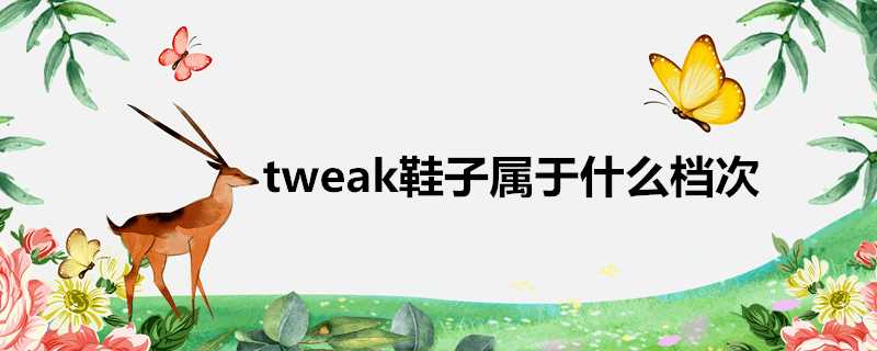 tweak鞋子屬於什麼檔次