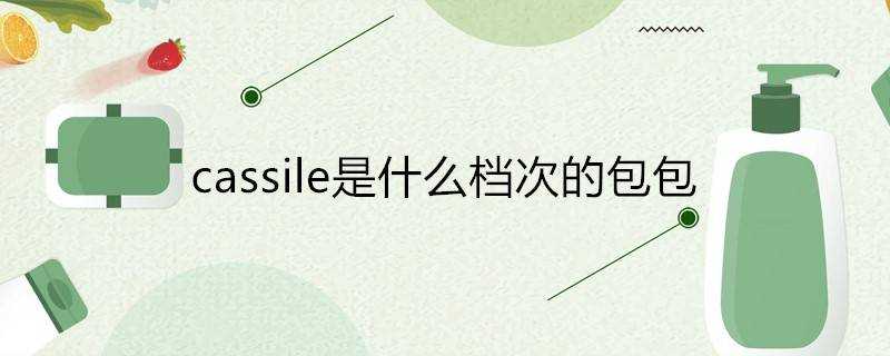 cassile是什麼檔次的包包