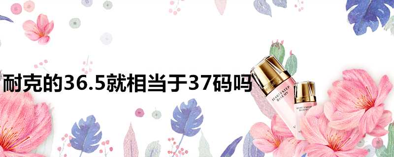 耐克的36.5就相當於37碼嗎