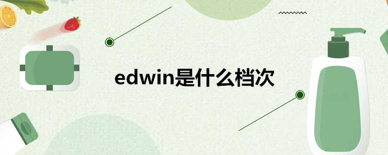 edwin是什麼檔次