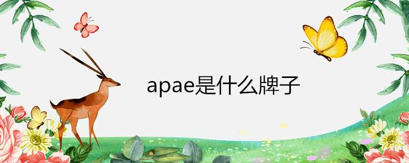 apae是什麼牌子