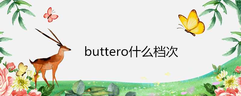 buttero什麼檔次