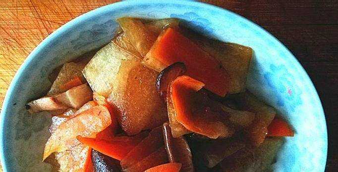 怎麼做紅蘿蔔炒蘑菇冬瓜好吃