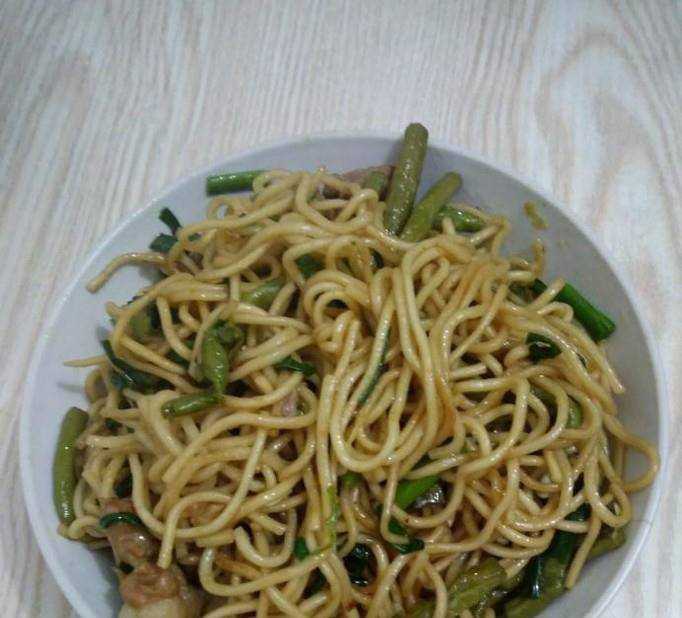 自制豇豆炒麵怎麼做