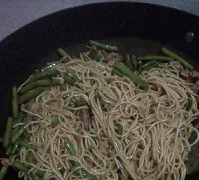 自制豇豆炒麵怎麼做