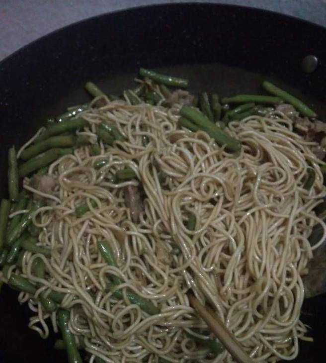 自制豇豆炒麵怎麼做