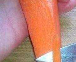 紅蘿蔔怎麼切片菱形