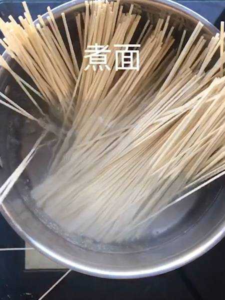 涼麵的製作