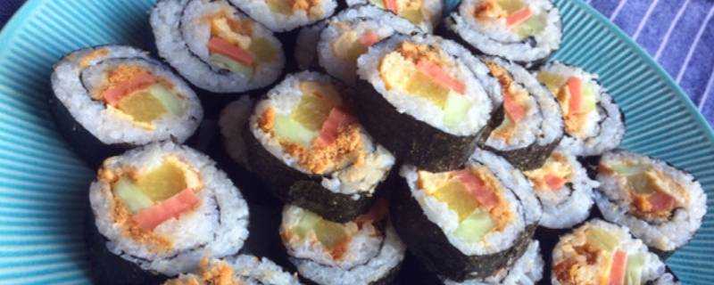 壽司怎麼做好吃