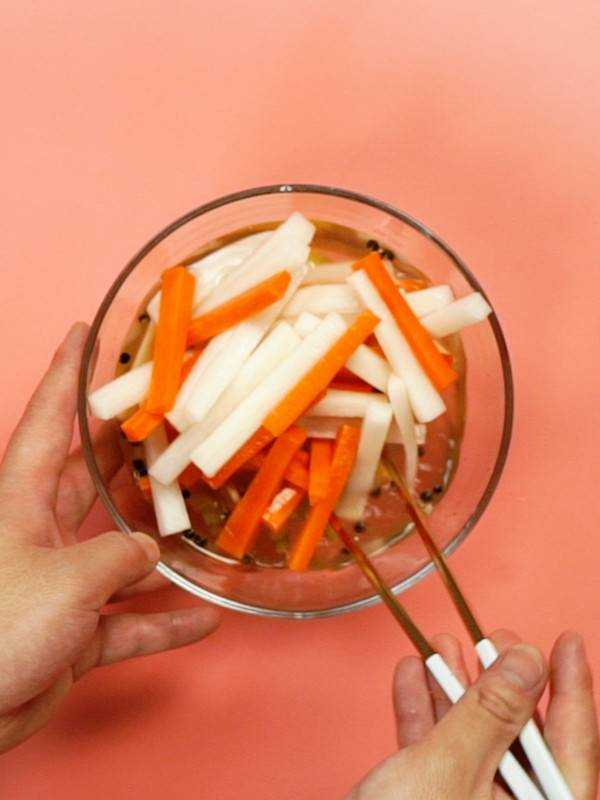 如何醃製爽脆的蘿蔔