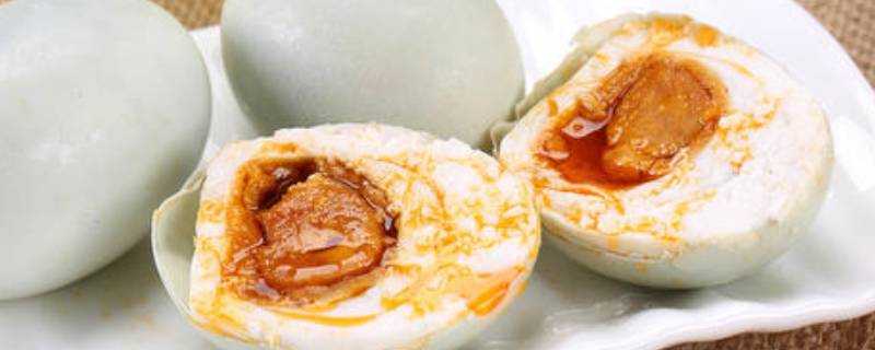 鹹鴨蛋的醃製方法