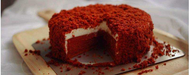 紅絲絨蛋糕是什麼材料做的