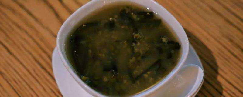 海帶綠豆湯有什麼功效