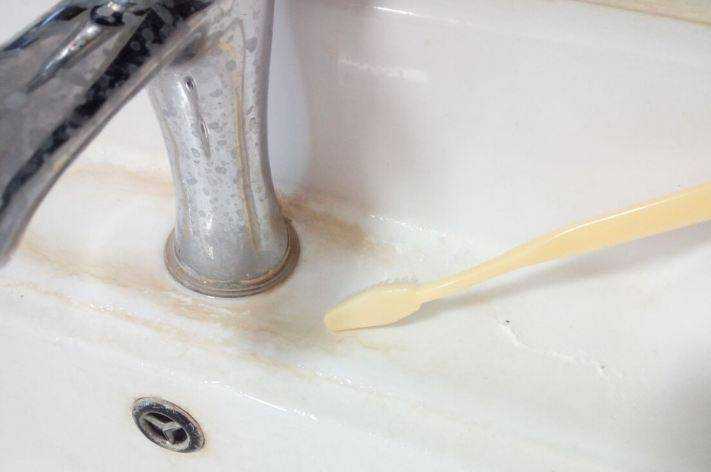 洗手池發黃汙漬怎麼去除