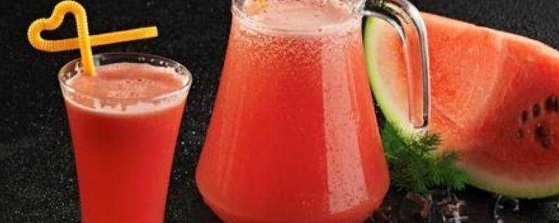 西瓜汁要加水嗎